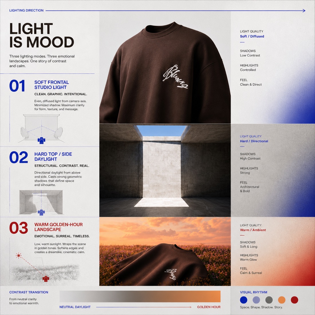 Moodboard set piece