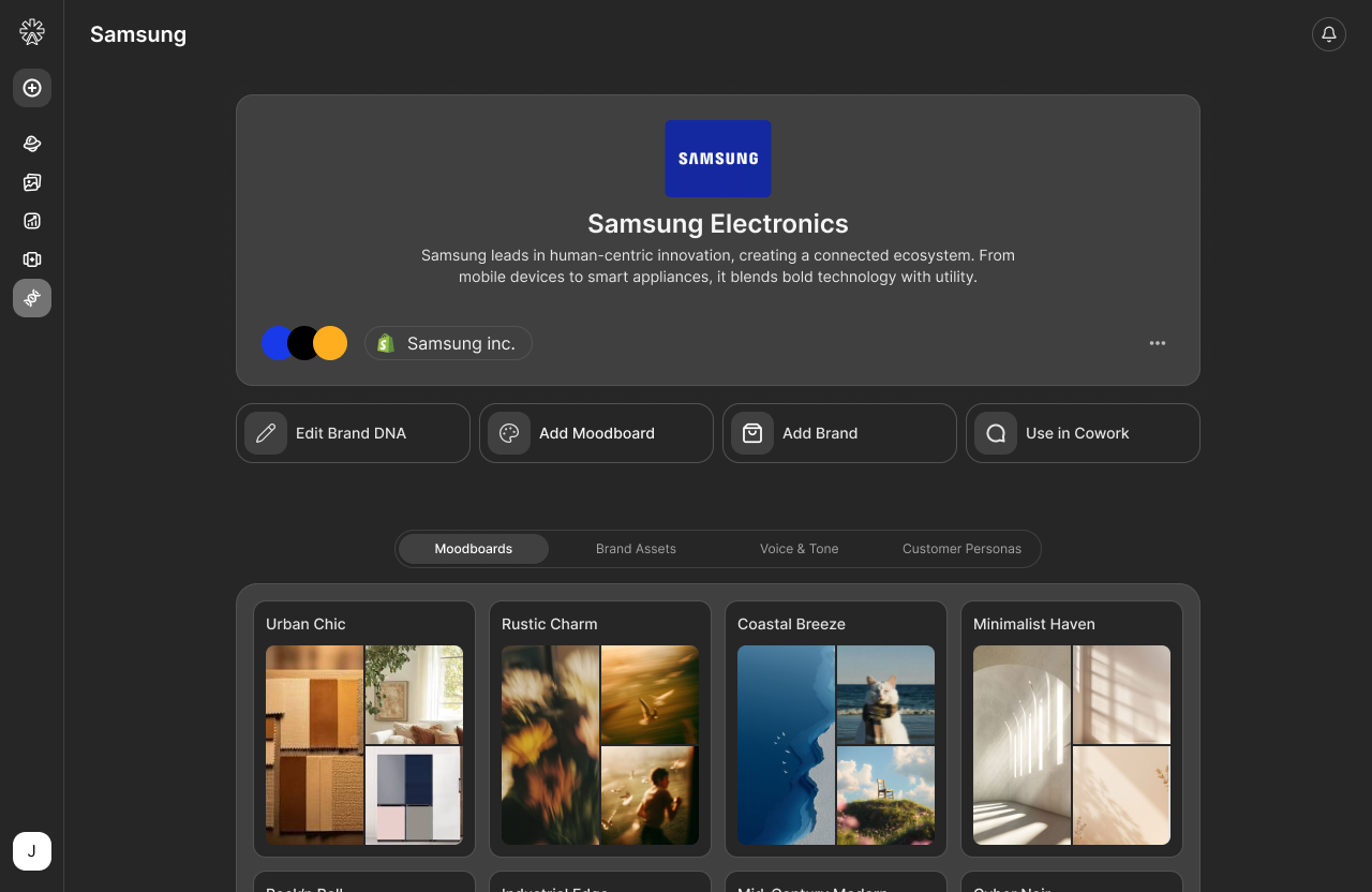 Moodboard and redesigned memory screen